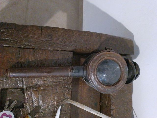 Lanterna antica per carrozza a vela