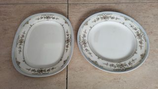 Lote de dos platos 