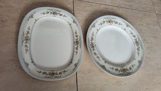 Lote de dos platos 