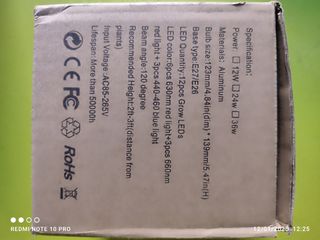 Bombilla crecimiento plantas