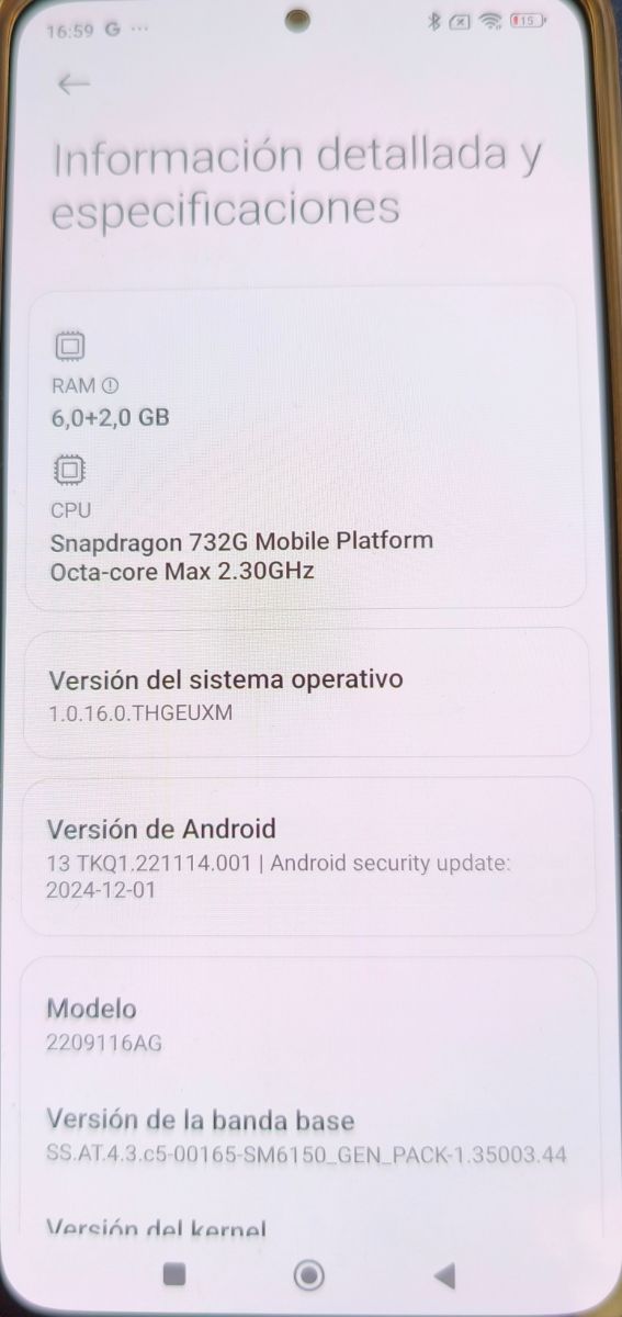 XIAOMI REDMI NOTE 12 PRO