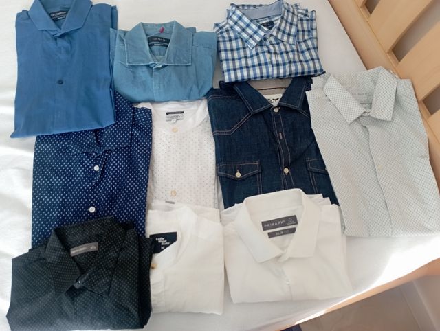 Camisas caballero, lote de 10