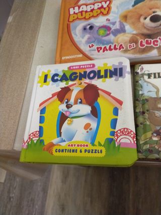 Set n 3 libri per bambini con animali