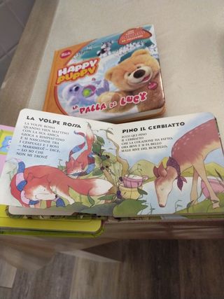 Set n 3 libri per bambini con animali