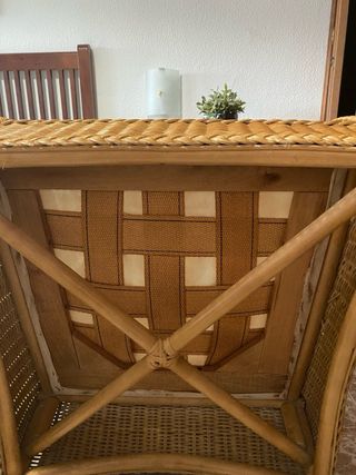 Impecable Sillon de mimbre . Urge venta en Tarifa