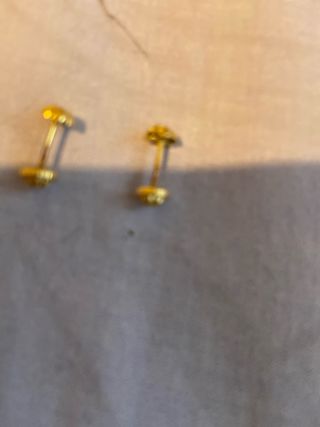 Pendientes de oro  18k para bebé
