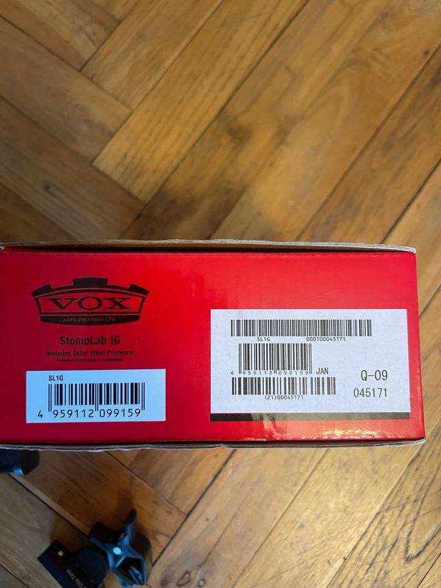 Pedal multiefectos guitarra