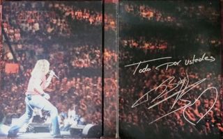 DAVID BISBAL TODO POR USTEDES  CONTINE 2 DVD+1 CD