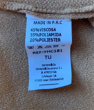 Conjunto de pantalón y chaqueta de punto