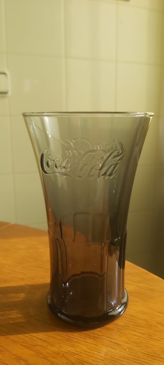 Vasos de cristal de Cocacola