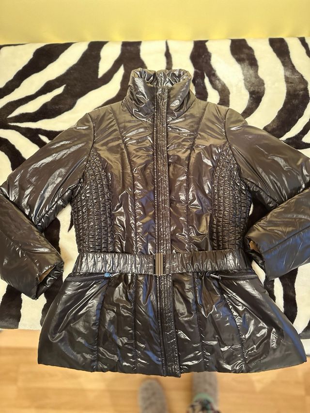 Añorak acolchado negro