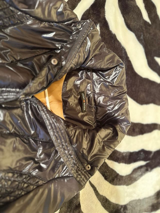 Añorak acolchado negro