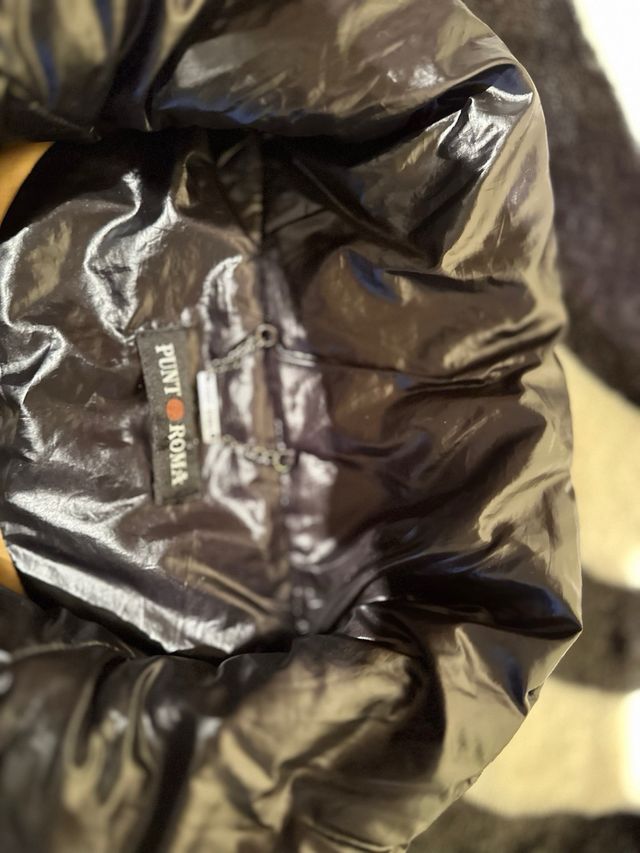 Añorak acolchado negro