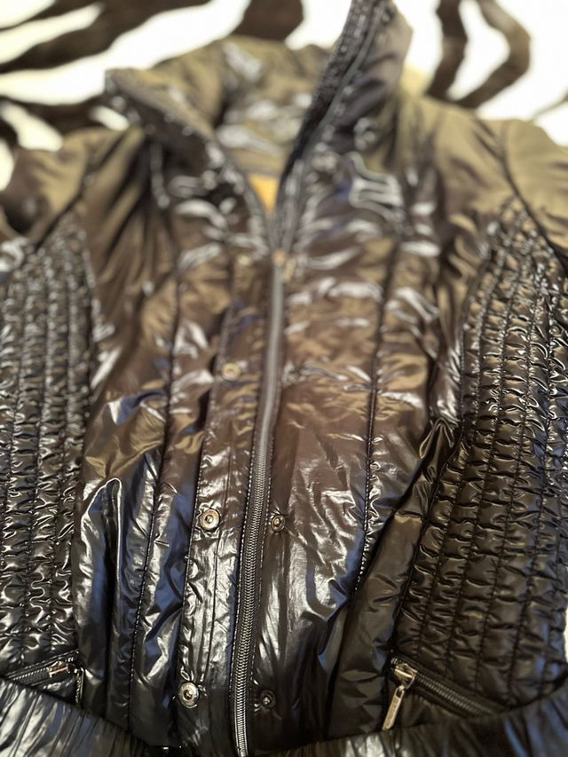 Añorak acolchado negro