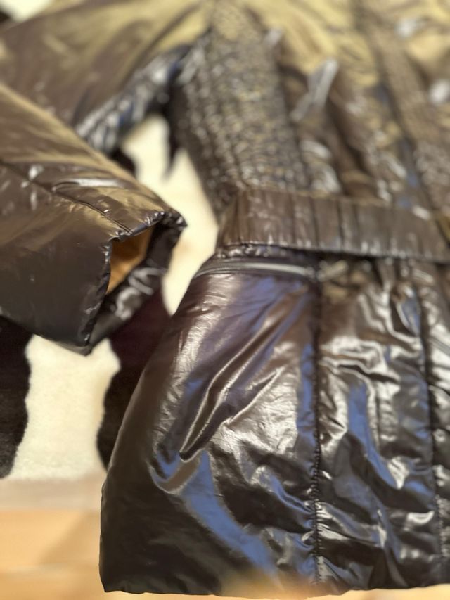 Añorak acolchado negro