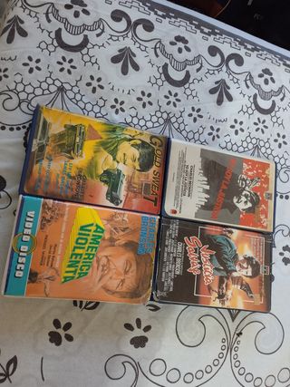 VHS CHARLES BRONSON. OFERTA LAS 4 PELÍCULAS