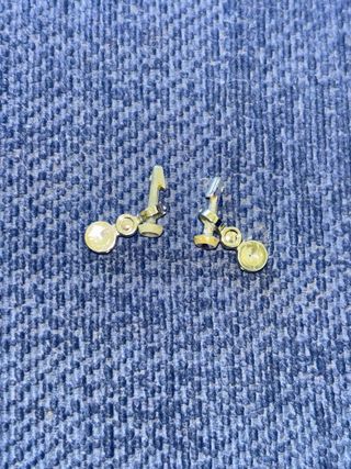 Pendientes originales muñeca Barbie años 80