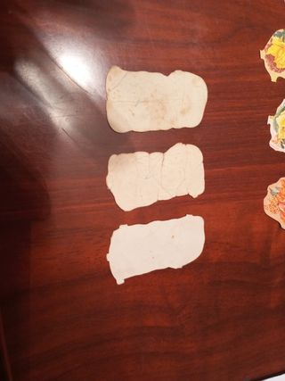 Cromos troquelados antiguos años50/60