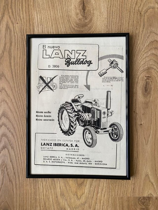 Cuadro antiguo Lanz Ibérica D3806