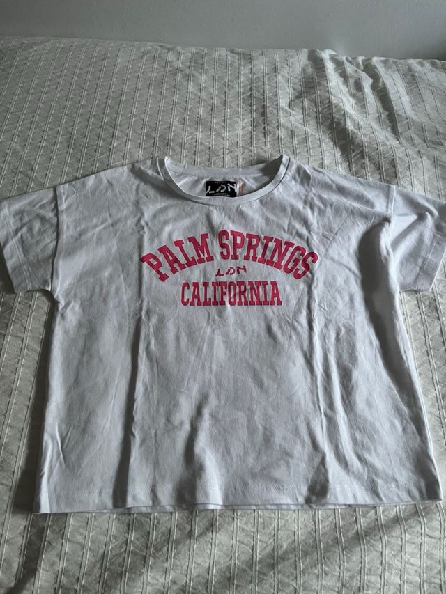 T-Shirt Blanca 12 años