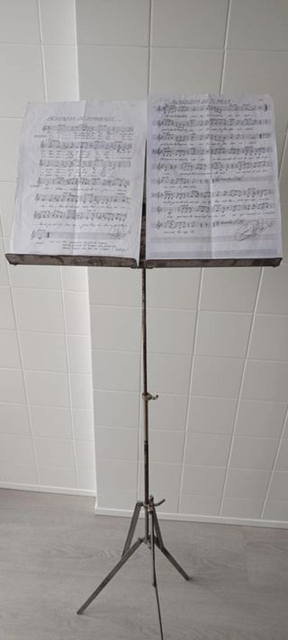 Atril para partituras de música