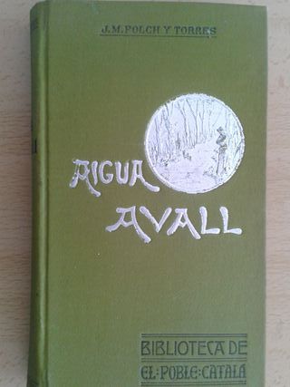 LIBROS EN CATALAN REVOLTA NOVELETES AIGUA AVALL