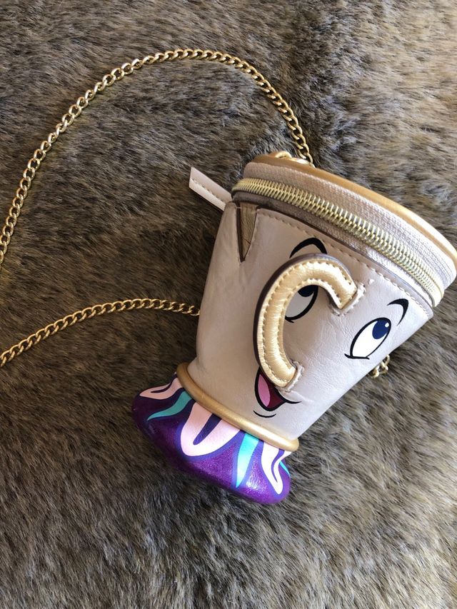 Bolso Bandolera Chip Disney Store La Bella Y La Be