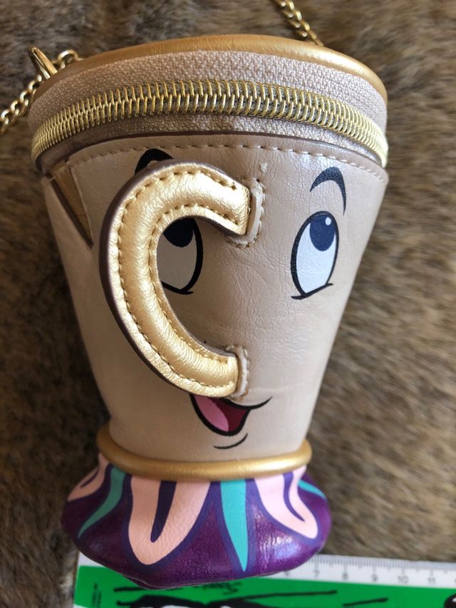 Bolso Bandolera Chip Disney Store La Bella Y La Be