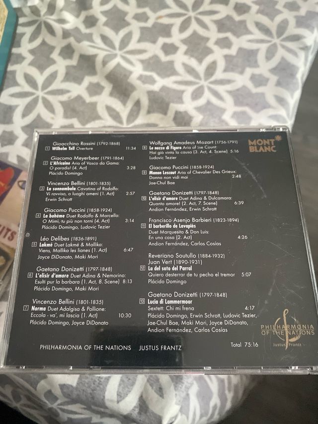 Cd Placido Domingo’s