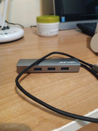 Wavlink USB C 3 PORT Aluminio Adaptador