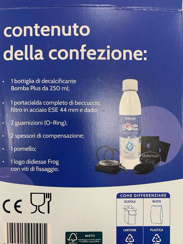 Kit assistenza FROG didiesse borbone caffè