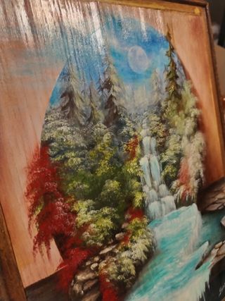 Quadro dipinto, casata incantevole
