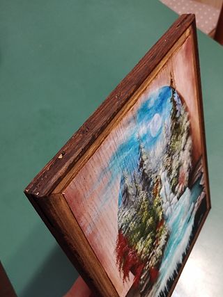 Quadro dipinto, casata incantevole