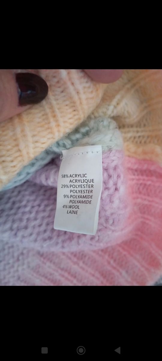 Pullover donna a lupetto 