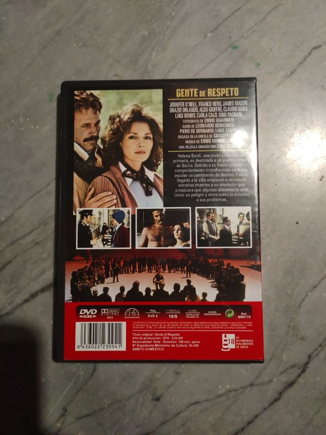 Gente de respeto dvd franco nero james mason