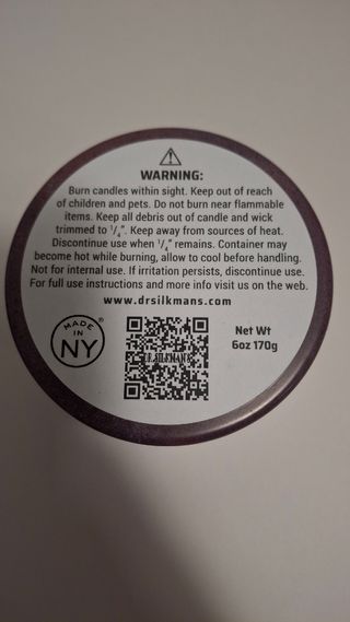 Lozione corpo candela per massaggi DR. SILKMAN'S