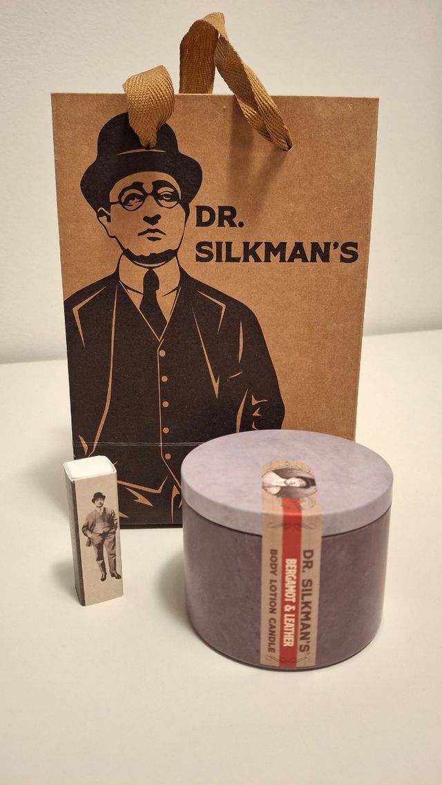 Lozione corpo candela per massaggi DR. SILKMAN'S