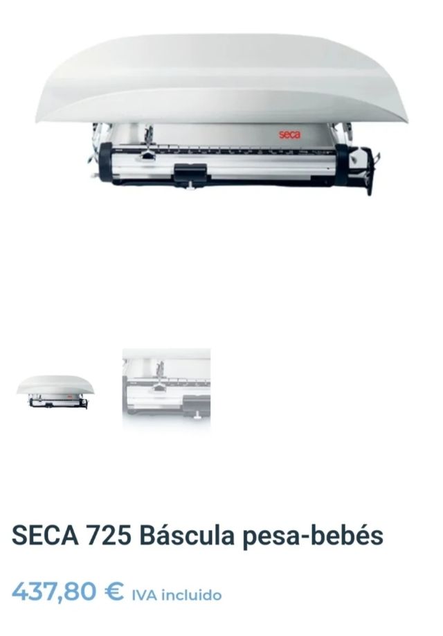 Seca 725 bascula para bebes