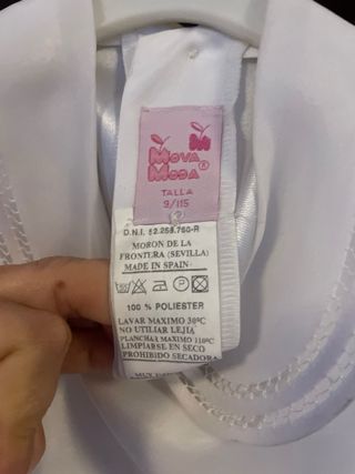 Traje primera comunion 