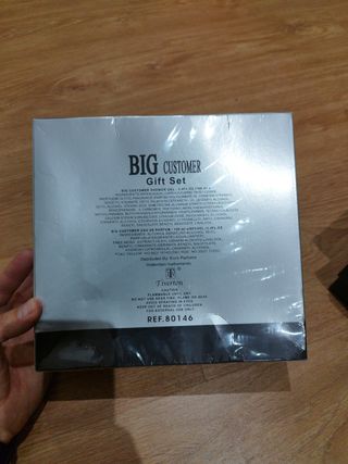 Big Customer Gift set colonia y gel
