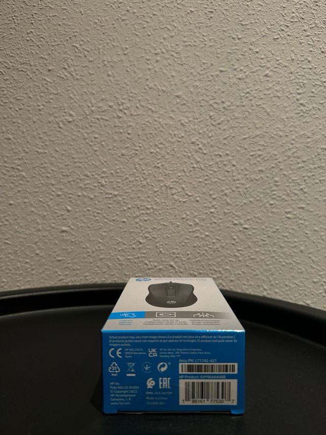 Ratón HP Wired Mouse 100.