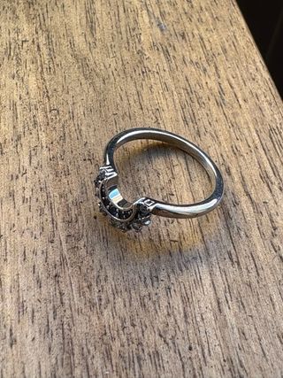 Anillo PANDORA plata Luna Celestial Azul