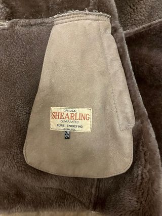 Montone Shearling Uomo tg. 56