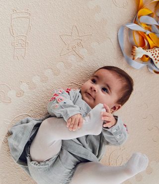 Suelo puzzle foam para bebés Lu Baby Mats