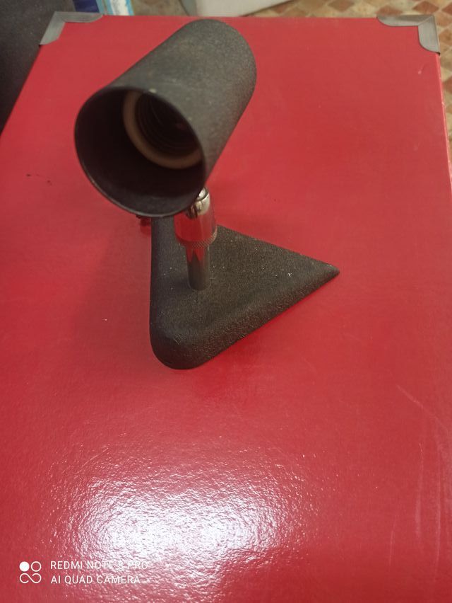 Focos de hierro fundido antiguo