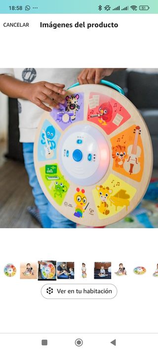 Tabla de sonidos Baby Einstein 