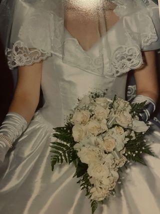 Traje novia blanco 
