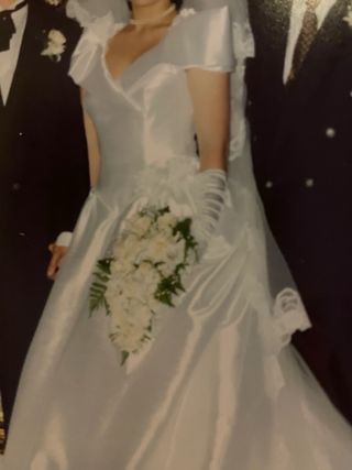 Traje novia blanco 
