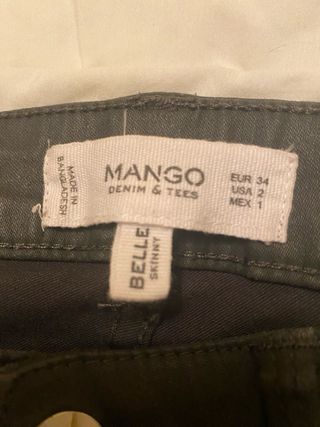 Pantalon chica de Mango 