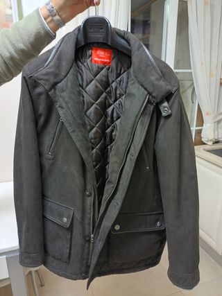 Chaquetón Marrón Oscuro